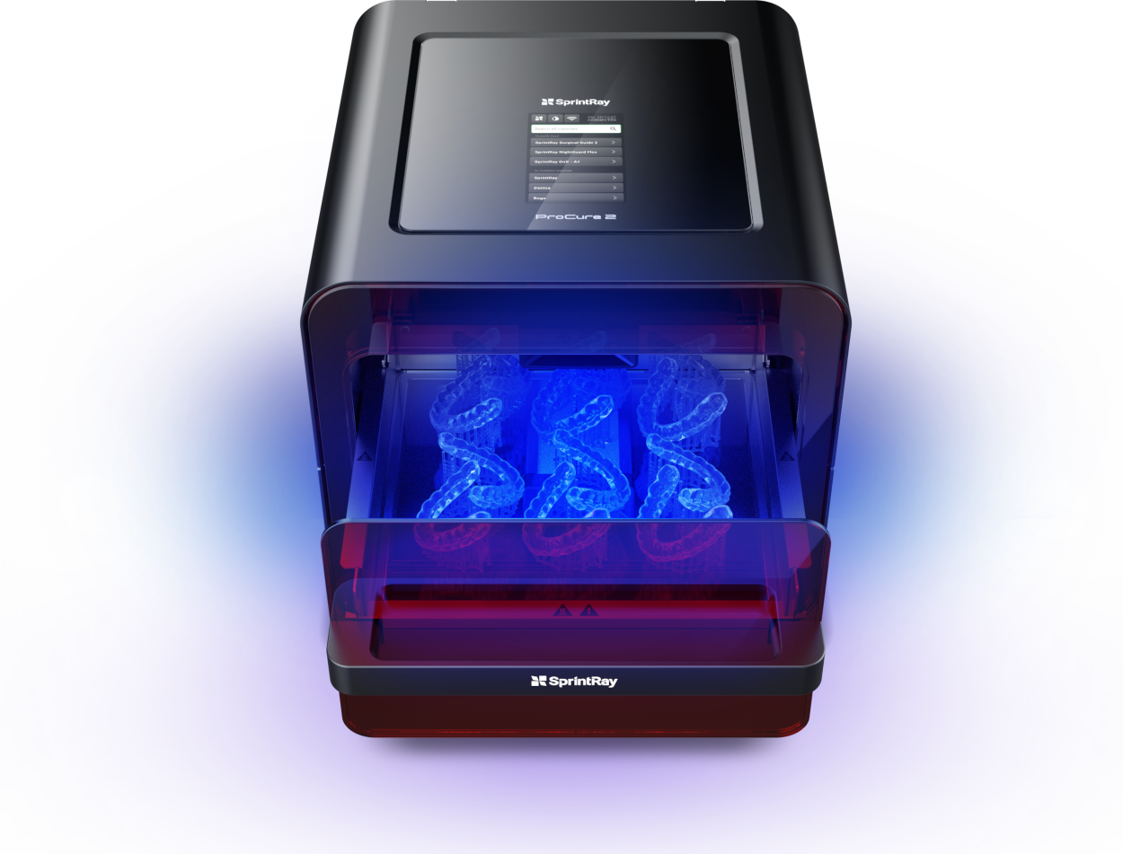 SprintRay Pro Cure 2 Dental 3D Printer Aluro Equipment